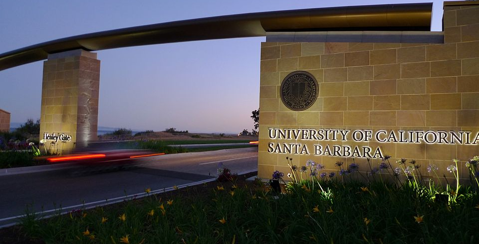 UC Santa Barbara entrance